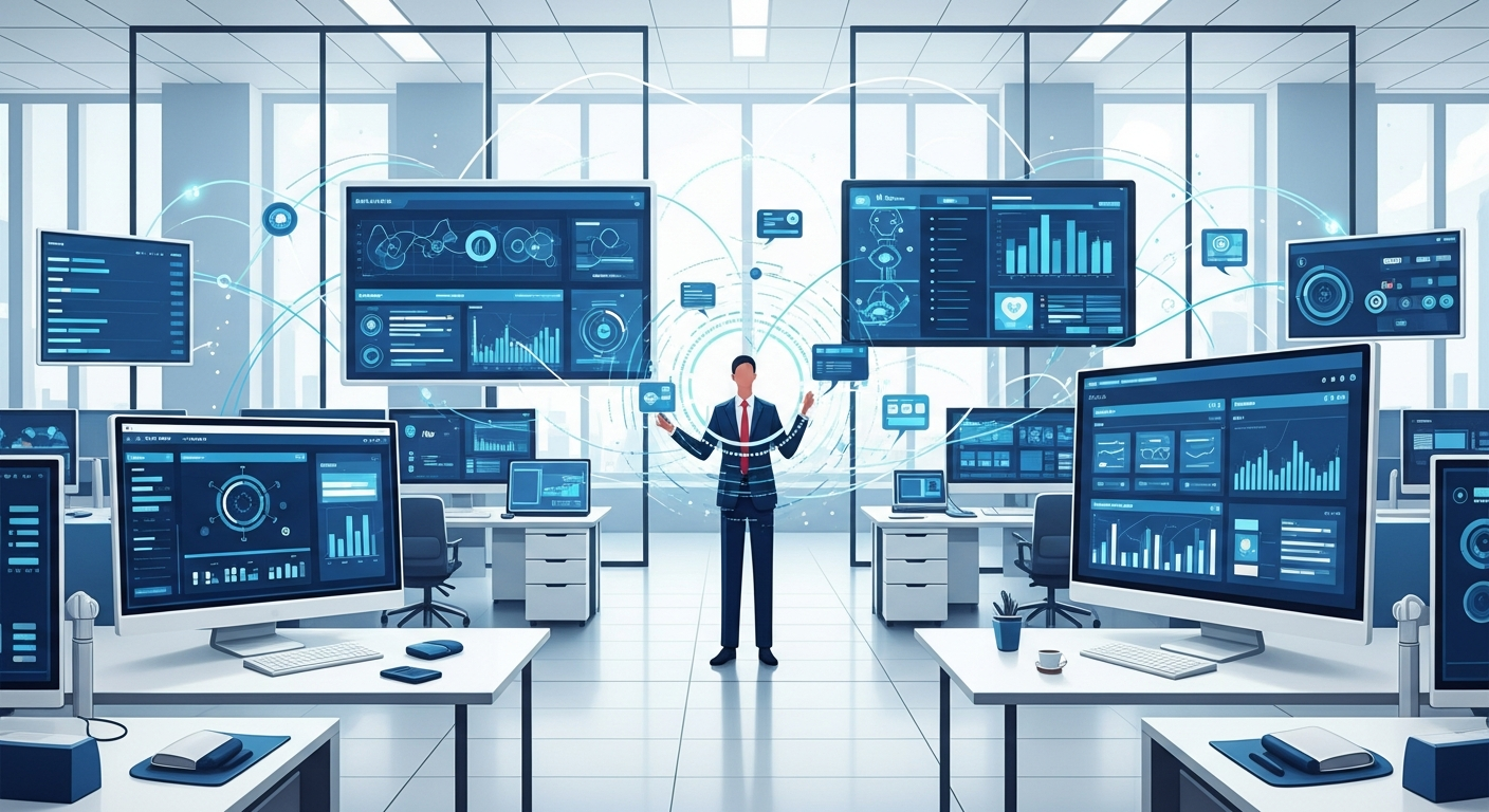 How AI Manages Text Communication Across Multiple Locations